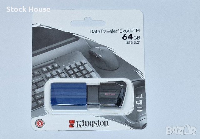 64GB Kingston нова флашка 64ГБ USB 3.0, снимка 1