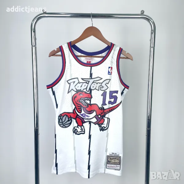 Мъжки потник Mitchell & Ness Vince Carter Toronto Raptors seasons 1998/99 размер XXL, снимка 1