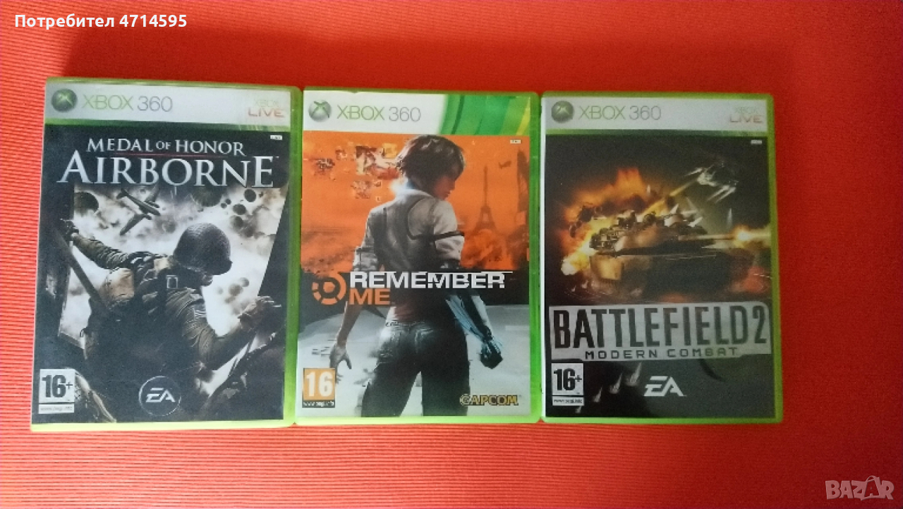 Игри за Xbox 360 Medal Of Honor Remember me battlefield Xbox series X, снимка 1