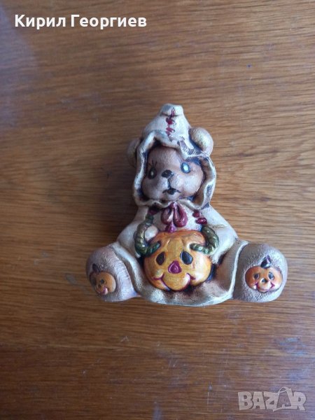 Красива рисувана керамична  статуетка, снимка 1