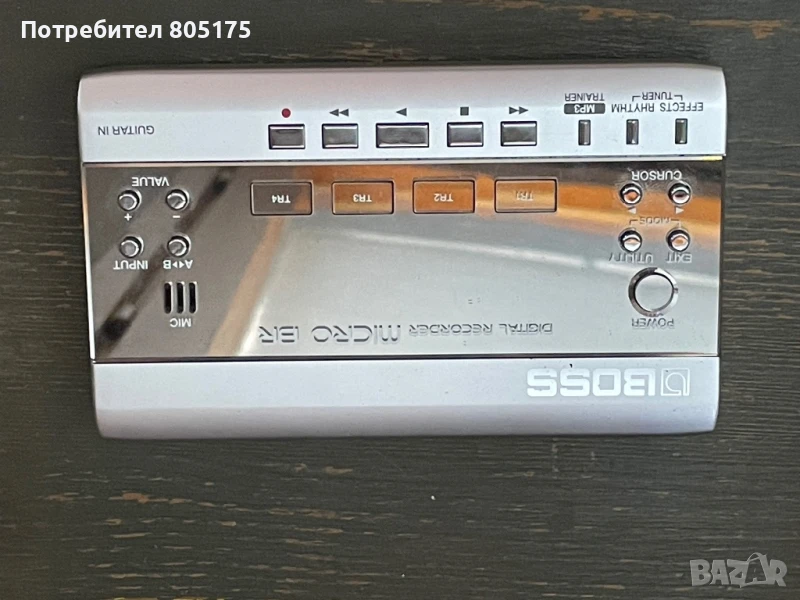 Boss micro br4 .Джобно звукозаписно студио .4 трака.Китара, снимка 1