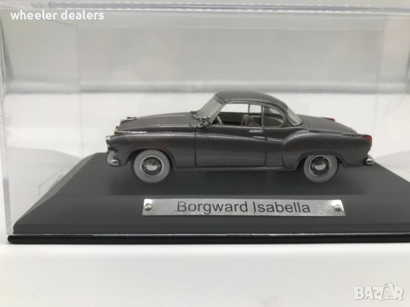 Метална количка Ixo/Altaya Borgward Isabella 1:43, снимка 1