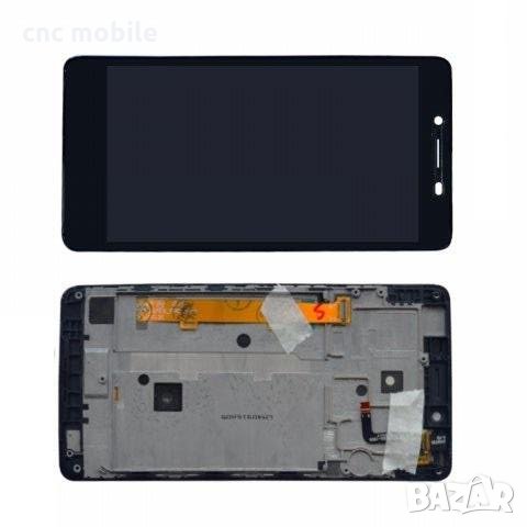 LCD дисплей Lenovo A6000 - Lenovo A6010 + тъч скрийн + рамка, снимка 1