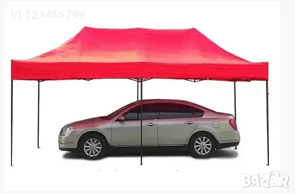 Сгъваема Градинска ШАТРА тип ХАРМОНИКА 3х6 м ПРОМОЦИЯ!, снимка 1