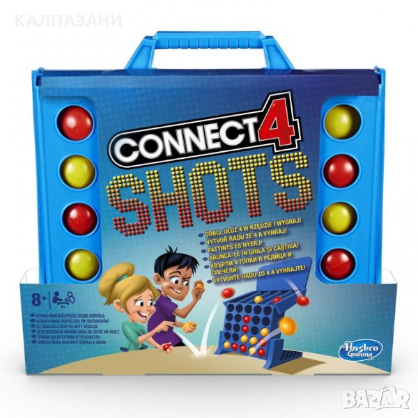 HASBRO Игра CONNECT 4 SHOTS E3578, снимка 1