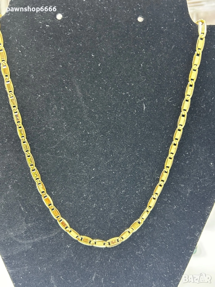 Златен синджир 14 К , снимка 1