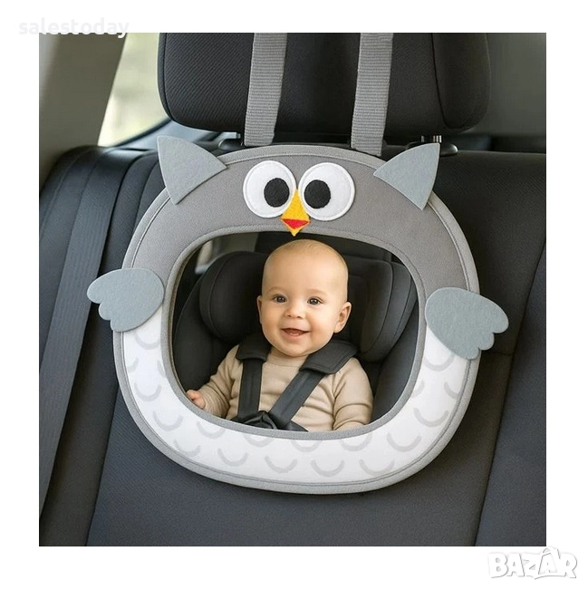 Огледало за седалка в автомобил, Бухал, снимка 1