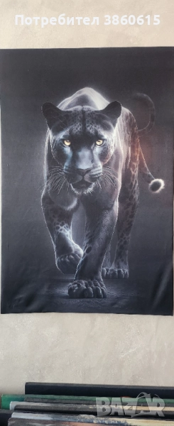 Panthere - Луксозна светеща картина , снимка 1