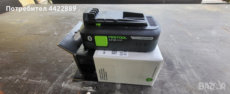 батерия Festool 18V 4AH, снимка 1