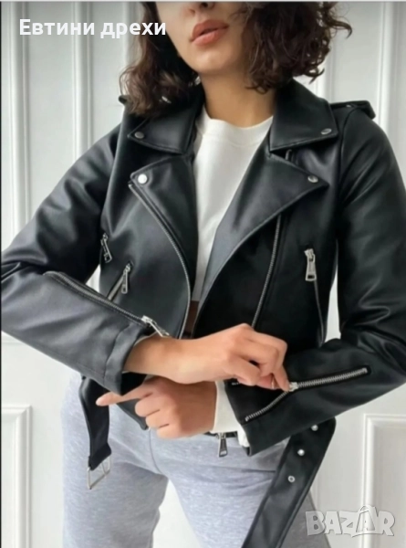 Нови дамски кожени якета, снимка 1