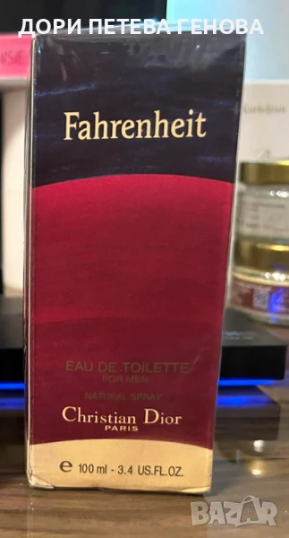 Christian Dior Fahrenheit 3.4 Fl oz Men's EDT 100 ml НОВ, снимка 1
