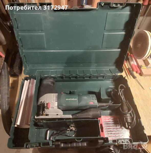 Прободен трион  Metabo STE100 Plus с куфар - употребяван, снимка 1