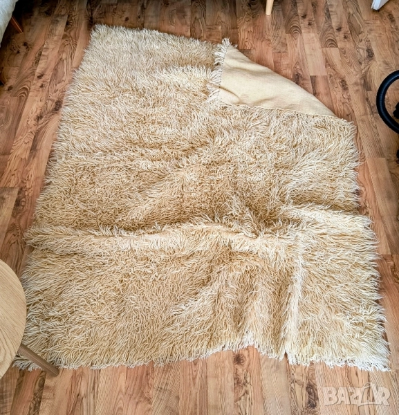 Вълнен Китеник / Покривало за Диван / Губер / Килим / Вълнена Постелка, снимка 1