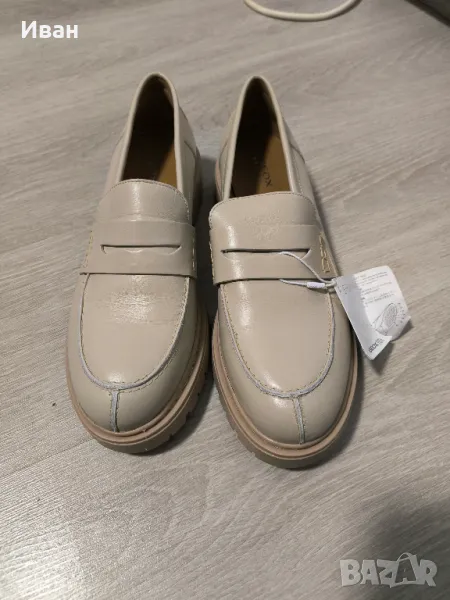 Geox Respira НОВИ! дамски кожени мокасини 41, снимка 1