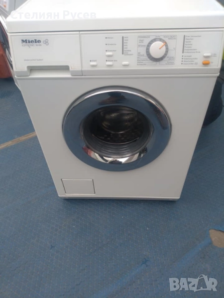 ЗА ЧАСТИ пералня miele softtronic w416 миеле изгорял нагревател и платката не работи, отпред панела , снимка 1