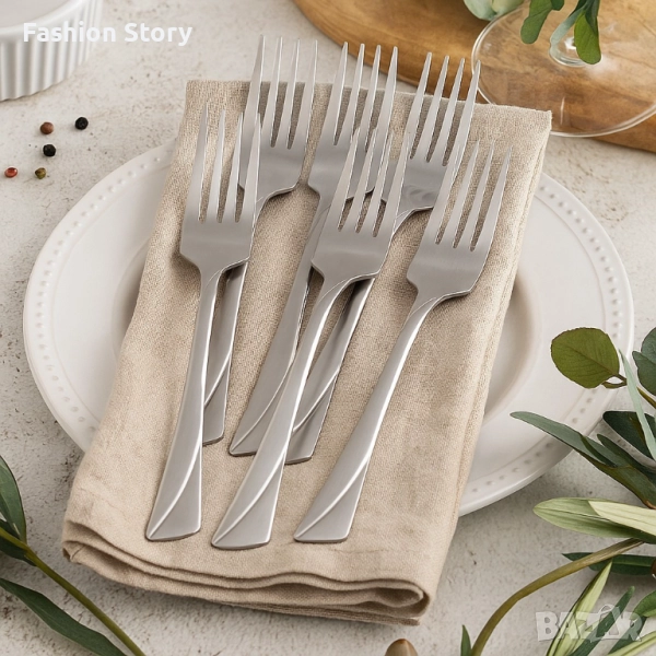 Вилици Bohmann BH 5813MR, 6 броя, неръждаема стомана, снимка 1