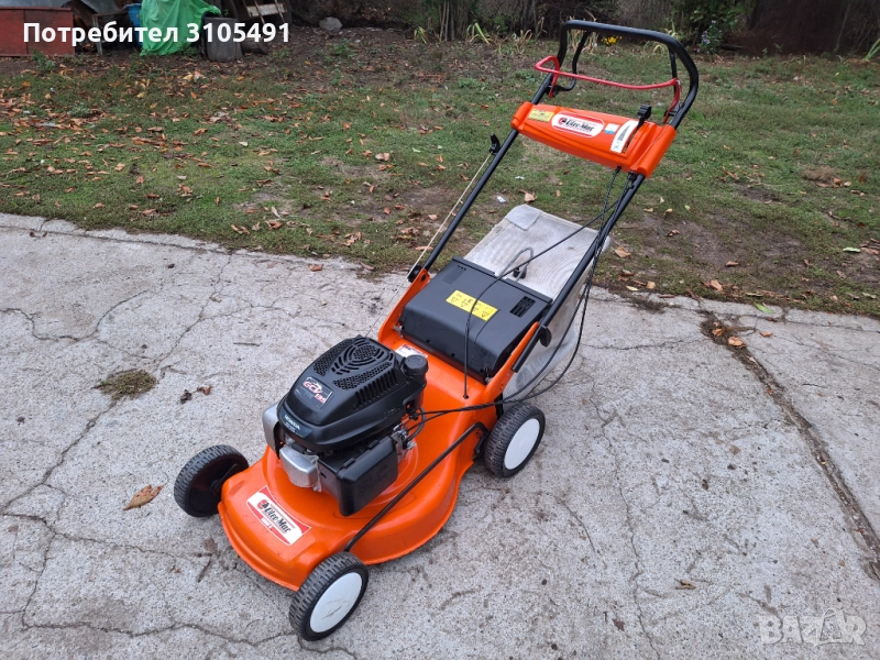 Косачка Honda Oleo-mac 5к.с. самоходна мулчираща с кош, снимка 1