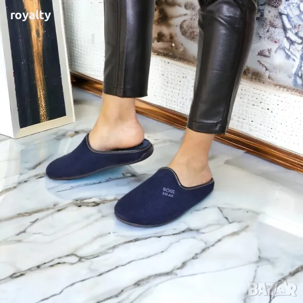 Домашни чехли - сини, снимка 1