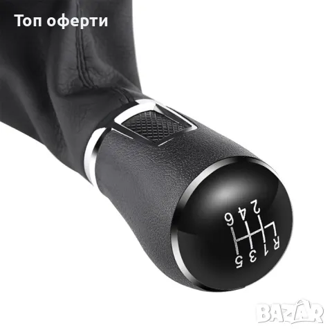 Топка за скоростен лост с маншон съвместима с Volkswagen Polo 2011-2013 - 6 скорости, снимка 3 - Аксесоари и консумативи - 48694828