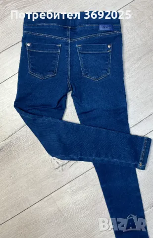 Okaidi Разтягащи се дънкови панталони за момиче 5г