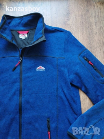 Stubai Strickfleece - мъжко поларено горнище ХЛ , снимка 2 - Спортни дрехи, екипи - 52886607