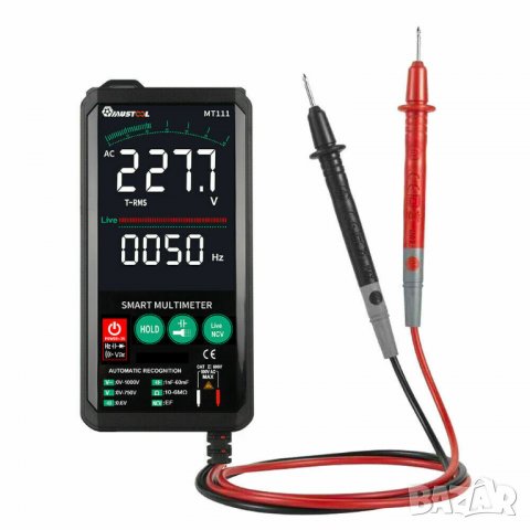 Mултиметър Mustool MT111 Touch Screen Digital Multimeter, снимка 4 - Други инструменти - 39183601