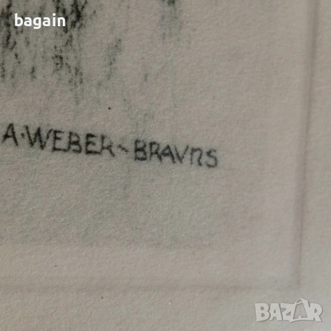 Сигниран портрет на маршал Хинденбург., снимка 3 - Антикварни и старинни предмети - 53689847