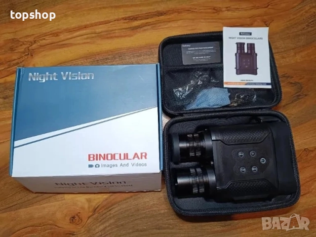 НОВ, ТЕСТВАН уред за нощно виждане NV2000 Инфрачервен с 6x цифрово увеличение 32GB карта, 4" LCD..., снимка 10 - Друга електроника - 51637863