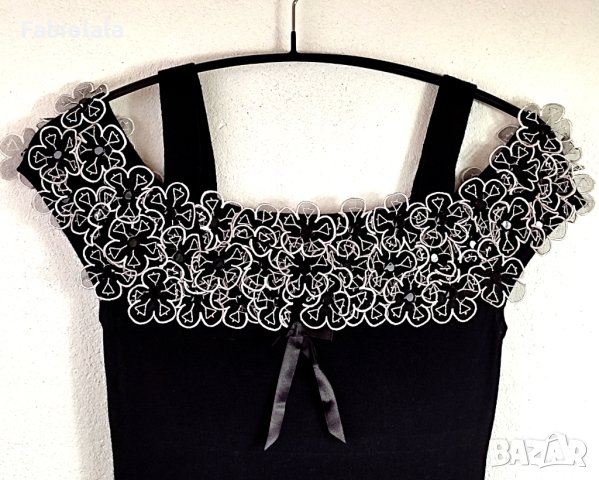 Léo Guy dress tricot S, снимка 4 - Рокли - 41576829