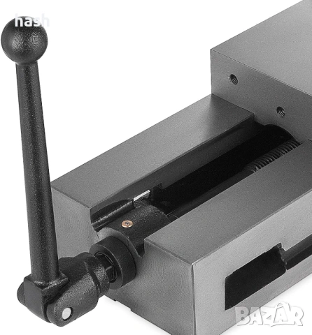 VEVOR Високопрецизен фрезов менгеме 6 инча, настолна скоба от чугун, плоска скоба за фрезоване, проб, снимка 7 - Други инструменти - 53752643