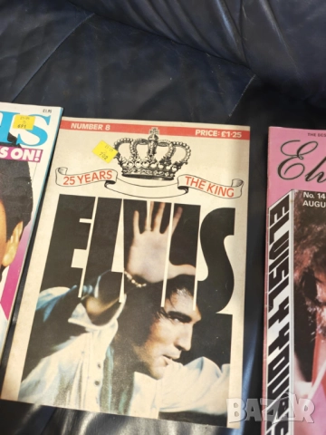Elvis Presley-колекционерски списания от 80-те, снимка 6 - Китари - 52105830