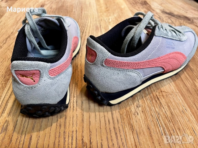 Като нови Маратонки Puma 38 размер Естествена кожа в пастелни свежи цветове, снимка 14 - Маратонки - 53827351