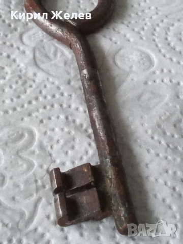 Ключ стар голям 51768, снимка 6 - Антикварни и старинни предмети - 52580395