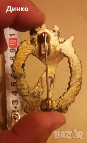 Немска наградна значка за успешна атака реплика., снимка 4 - Антикварни и старинни предмети - 40394149