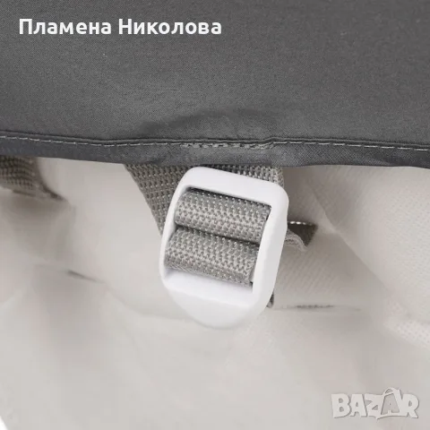 Електрическа люлка за бебе Zizito Hana - сива, снимка 6 - Детски люлки - 56072217