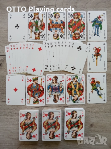 Стари карти за игра, снимка 2 - Карти за игра - 51895563