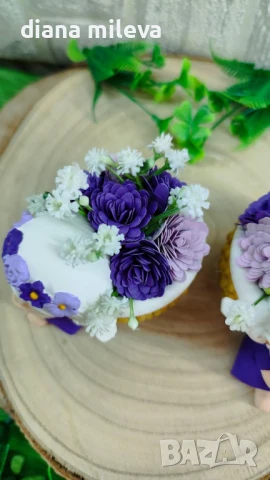 Ангелчета в цвят лилав!!, снимка 15 - Декорация за дома - 50773829