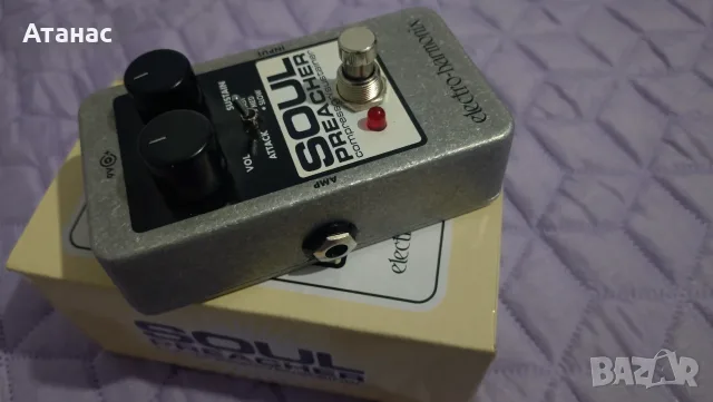 Ефект за китара- Electro-Harmonix Soul Preacher -compressor sustainer, снимка 4 - Китари - 56106286
