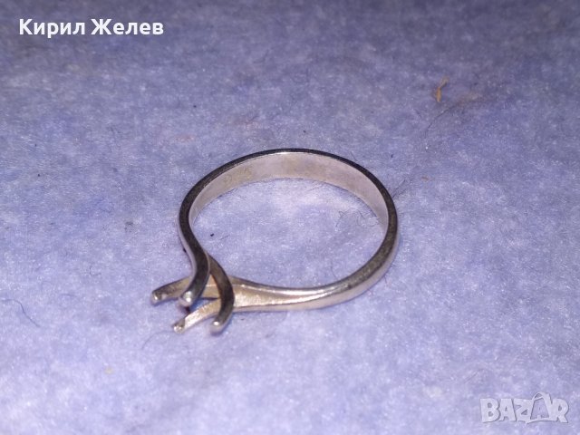 НЕЖЕН СРЕБЪРЕН ПРЪСТЕН ТИП ГОДЕЖЕН СРЕБРО 925 с ГНЕЗДО За ВГРАЖДАНЕ на СКЪПОЦЕНЕН КАМЪК 25676, снимка 12 - Пръстени - 41336849