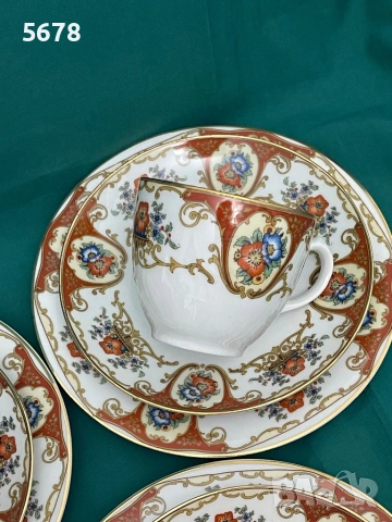 Чешки сервиз за чай, снимка 10 - Сервизи - 53071579