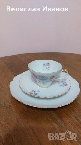 🇩🇪BAVARIA QUALITATZ🇩🇪 Немски порцелан Троен сет, снимка 1