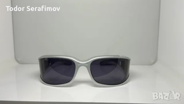 Слънчеви очила Balenciaga Swift / Void Wrap – Сребристи, снимка 3 - Слънчеви и диоптрични очила - 55788589