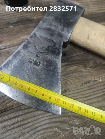 стар немски топор, снимка 6 - Антикварни и старинни предмети - 49912280