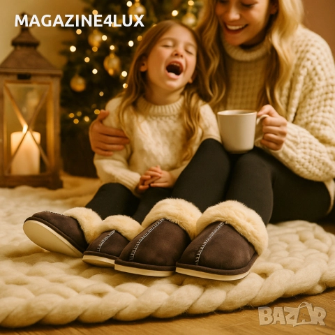 🥿❄️ Оригинални пухкави зимни пантофи SWISS LYX – уют, мекота и грижа за краката ти! , снимка 9 - Други - 51662509