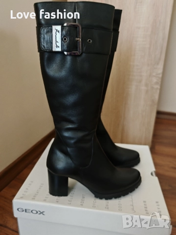 Черни ботуши от естествена кожа , снимка 5 - Дамски ботуши - 51495838