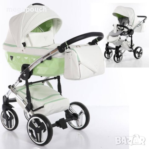 Бебешка количка Junama Candy 2в1, 3в1 НОВА, снимка 5 - Детски колички - 42082073