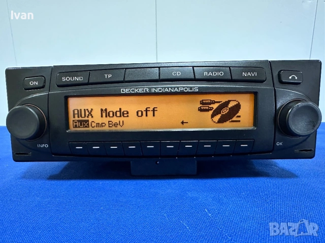 Продавам аудио плеър Becker Indianapolis BE7920, снимка 4 - Аксесоари и консумативи - 53703119