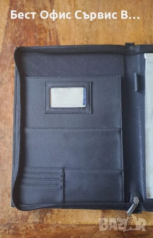 папка луксозна за документи без/с цип Марксман Marksman черен размер А4, снимка 12 - Ученически пособия, канцеларски материали - 52317671