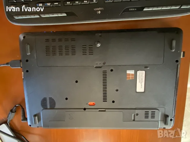 Работещ лаптоп Gateway 15.6" (8GB RAM/500GB) + Оригинално зарядно – Идеален за настолен или части, снимка 3 - Части за лаптопи - 56243790
