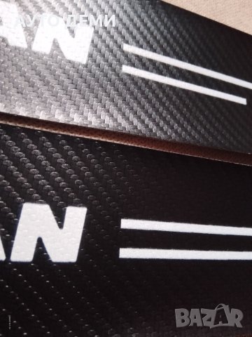 Карбонови стикери за прагове с надпис Тигуан Tiguan за Фолксваген Тициан джип кола автомобил , снимка 4 - Аксесоари и консумативи - 44768031